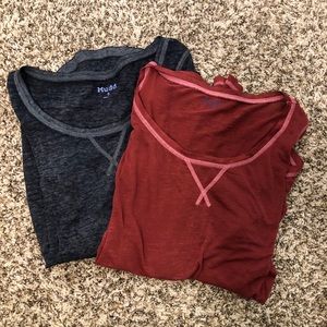 Bundle of 2 Mudd Long sleeve shirts | small